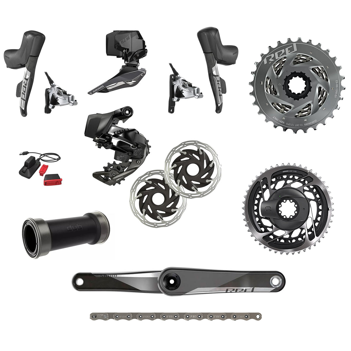 Sram fashion red etap hydro groupset