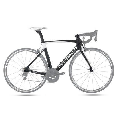 Pinarello Gan S T700 Carbon Fiber Frameset - Black / White