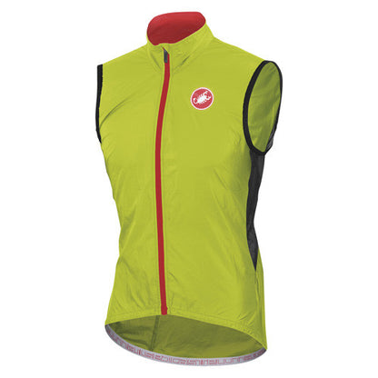 Castelli Mens Velo Vest - Lime Green