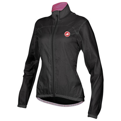 Castelli Womens Velo Rain Jacket - Black